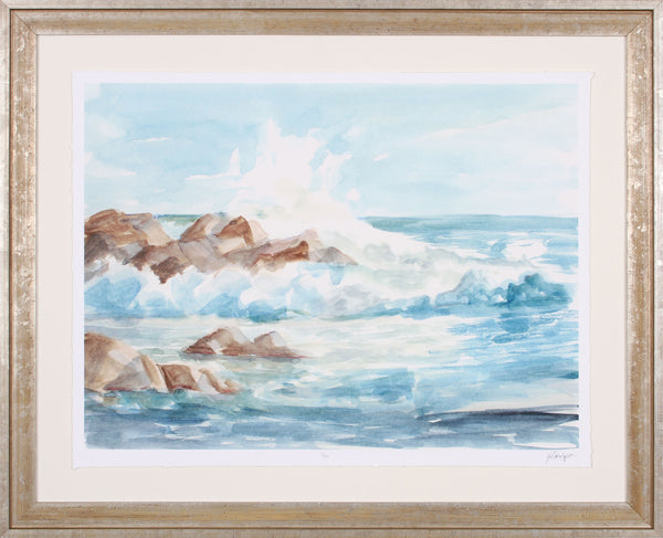 COASTAL WATERCOLOR I