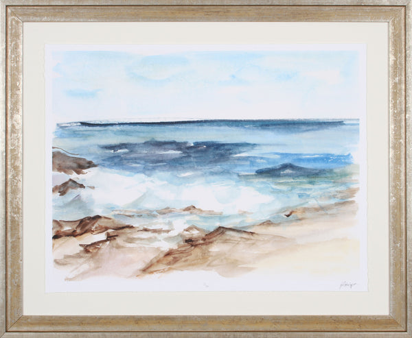COASTAL WATERCOLOR V