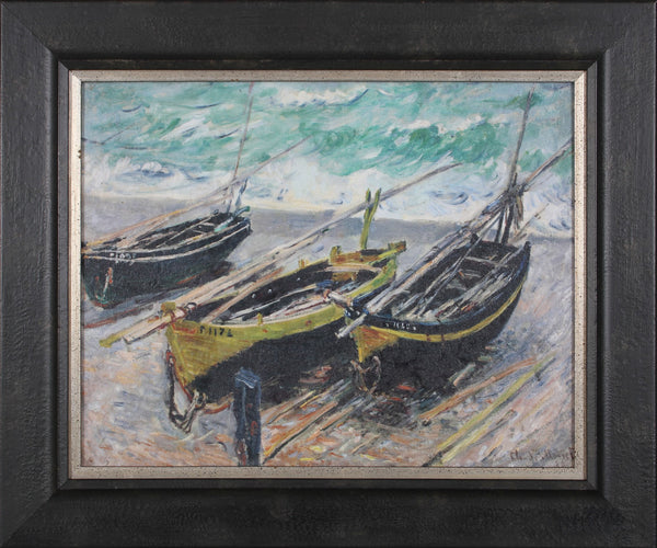 THREE FISHING BOATS