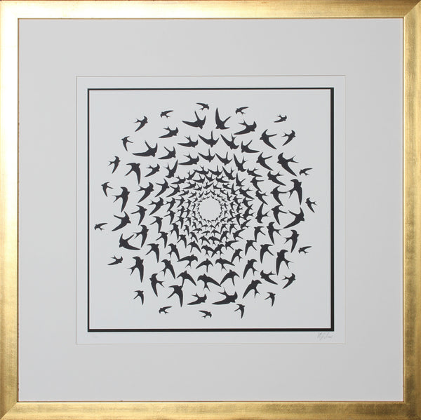 BIRDS IN FLIGHT I