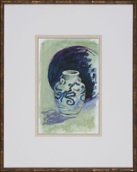 BLUE & WHITE JAR II