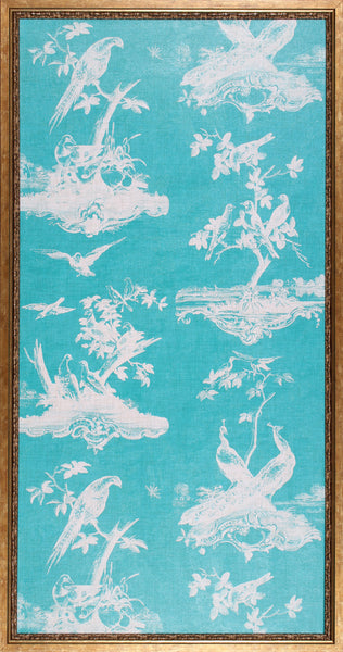 TOILE TURQUOISE