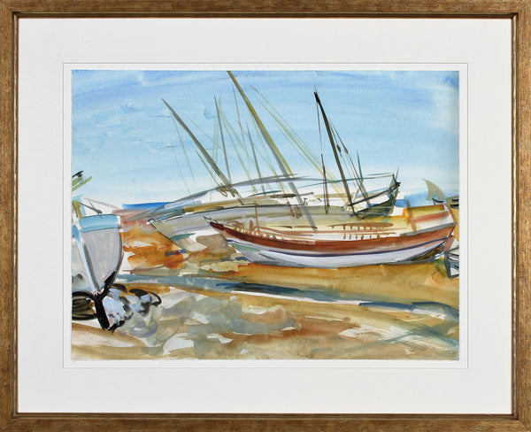 WATERCOLOR SAILS I