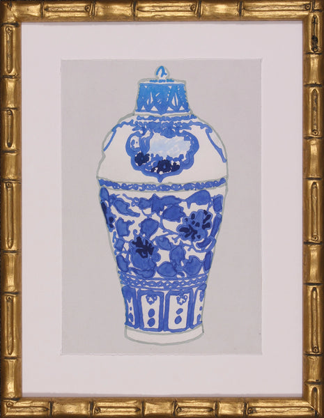 INDIGO VASE I