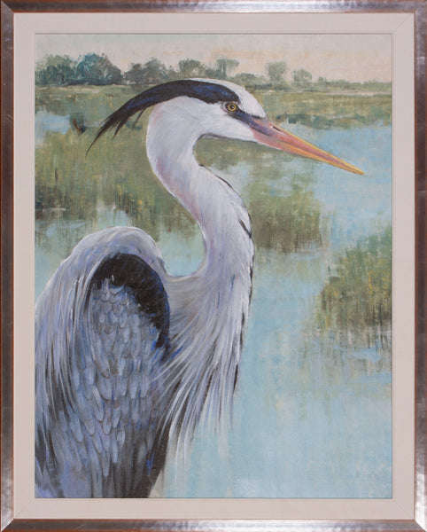 BLUE HERON PORTRAIT II