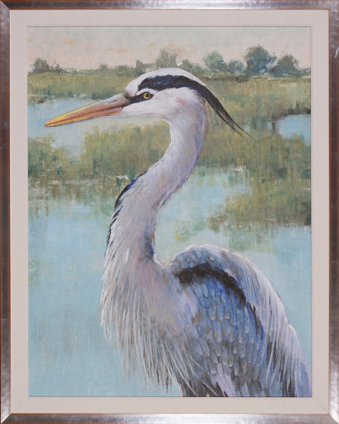 BLUE HERON PORTRAIT I