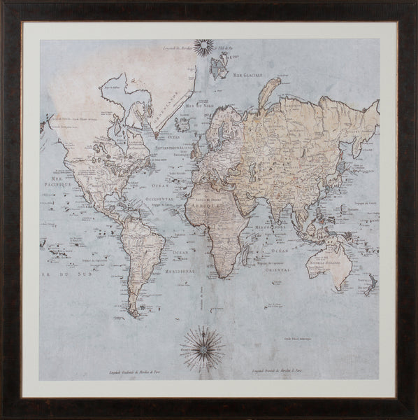 CARTE DU GLOBE