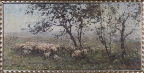 A FLOCK OF SHEEP