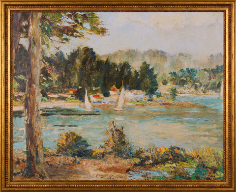 SAILBOATS ON THE LAKE