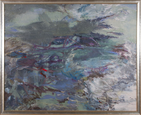 POND WITH OLD FISH