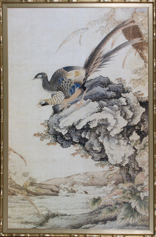 PEACOCK LANDSCAPE