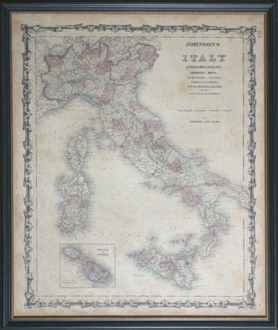 MAP OF ITALY