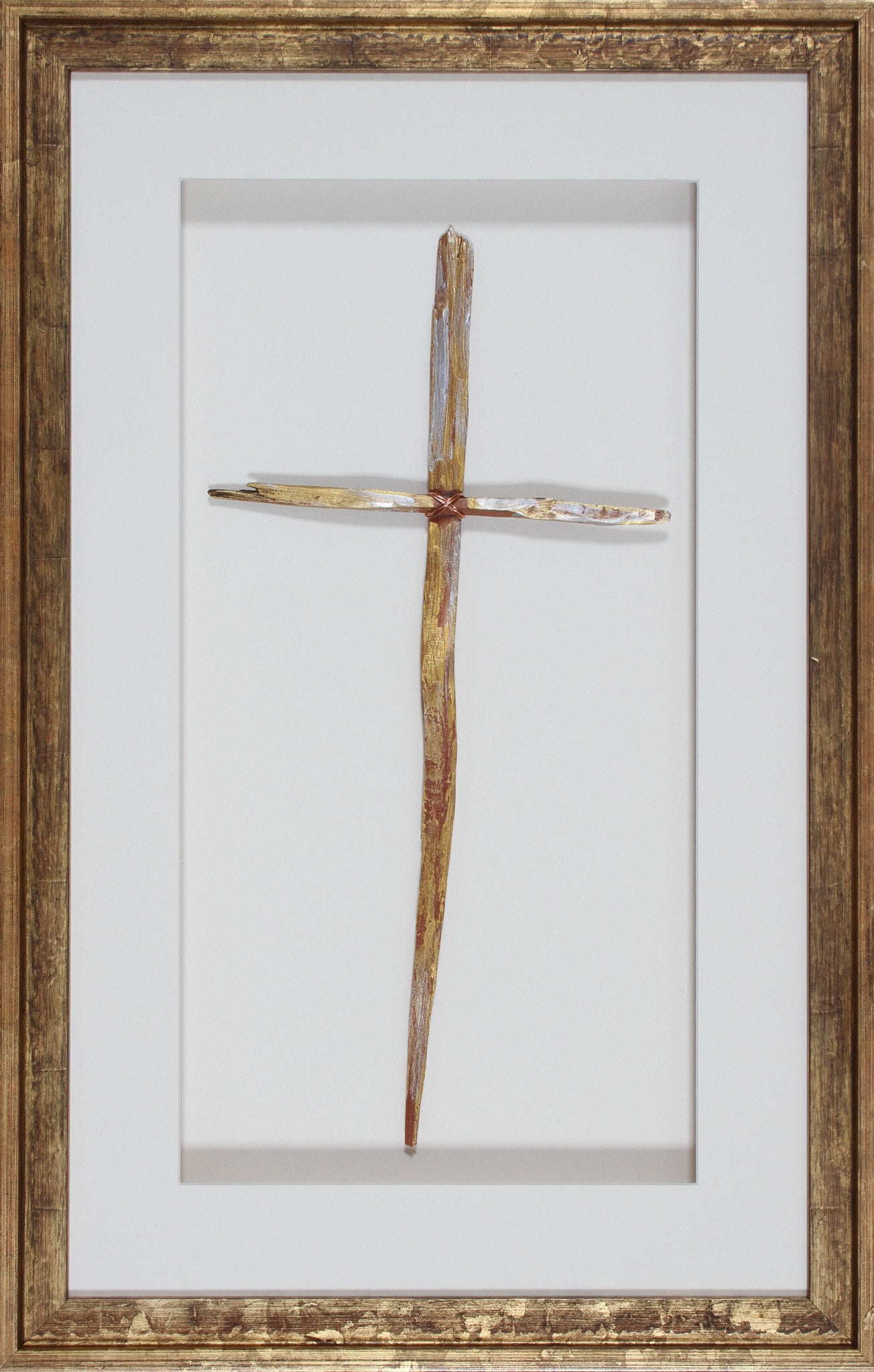 GOLD/SILVER CROSS – Shadow Catchers Art